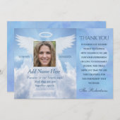 Vielen Dank für Ihre Fotokarte Engel Wings (Vorne/Hinten)