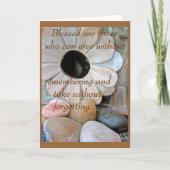 Vielen Dank für Ihre Freundlichkeit Dankeskarte (Vorderseite)