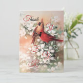 Vielen Dank für Ihre Freundlichkeit Dankeskarte (Stehend Vorderseite)