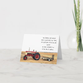 Vielen Dank für Ihre Freundlichkeit Dankeskarte