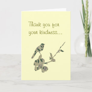 Vielen Dank für Ihre Freundlichkeit Dankeskarte