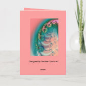 Vielen Dank für Ihre Freundlichkeit Dankeskarte (Rückseite)