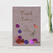 Vielen Dank.. für Ihre Freundlichkeit Dankeskarte (Vorderseite)