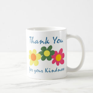 Vielen Dank für Ihre Freundlichkeit Kaffeetasse