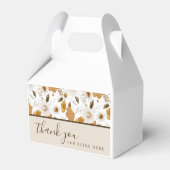 Vielen Dank für Ihre Gastgeschenk Hochzeit Geschenkschachtel (Rückseite)