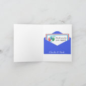 Vielen Dank für Ihre Geburtshilfekarte Ankündigung (Innenseite)