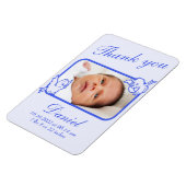 Vielen Dank für Ihre Geburtshilfekarte Magnet (Linke Seite)