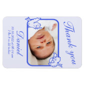 Vielen Dank für Ihre Geburtshilfekarte Magnet (Horizontal)