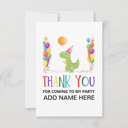 Vielen Dank für Ihre Geburtstagskarte Dankeskarte (Vorderseite)