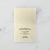 Vielen Dank für Ihre Gedenkspende, Rote Kanus Dankeskarte (Innenseite)