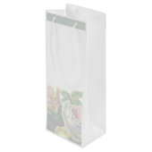 Vielen Dank für Ihre Geschenktasche Geschenktüte Für Weinflaschen (Rückseite Schrägansicht)