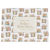 Vielen Dank für Ihre Geschenktasche Große Geschenktüte (Vorderseite)