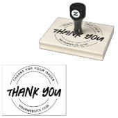 Vielen Dank für Ihre große gestörte InkPad & Gummistempel (Stempel)