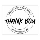 Vielen Dank für Ihre große gestörte InkPad & Gummistempel (Prägung)