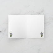 Vielen Dank für Ihre guten Wünsche Dankeskarte (Innenseite)