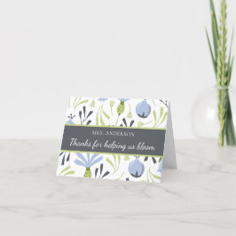 Vielen Dank für Ihre Hilfe für uns Bloom Lehrer Da Dankeskarte