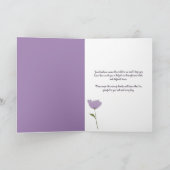 Vielen Dank für Ihre Hilfe in schwierigen Zeiten Dankeskarte (Innenseite)