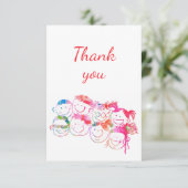 Vielen Dank für Ihre Hilfe mit dem Kinderlehrer Ba Dankeskarte (Stehend Vorderseite)