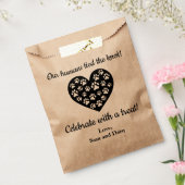 Vielen Dank für Ihre Hochzeit Cookie Pet Leckerei  Geschenktütchen (Versiegelt)