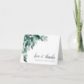 Vielen Dank für Ihre Hochzeit Dankeskarte (Vorderseite)