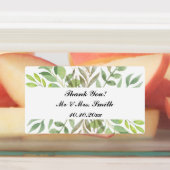 Vielen Dank für Ihre Hochzeit Etiketten (Befestigt)