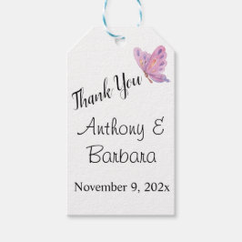 Vielen Dank für Ihre Hochzeit Geschenkanhänger