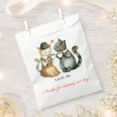 Vielen Dank für Ihre Hochzeit Geschenktütchen (Ausgeschnitten)