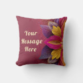 Vielen Dank für Ihre Hochzeit Kissen (Vorderseite)