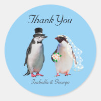 Vielen Dank für Ihre Hochzeit und Ihren Pinguin Co