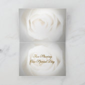 Vielen Dank für Ihre Hochzeitkarte Dankeskarte (Innenseite)