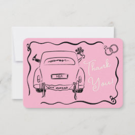 Vielen Dank für Ihre Hochzeitskarte Einladung