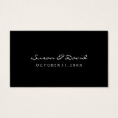 Vielen Dank für Ihre Hochzeitskarten - Skelette, d (Rückseite)