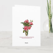 Vielen Dank für Ihre Hochzeitsliebhaber Dankeskarte (Rückseite)