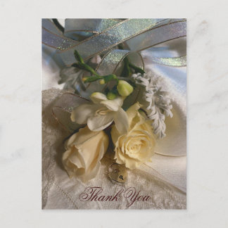 Vielen Dank für Ihre Hochzeitspostkarte Postkarte
