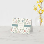 Vielen Dank für Ihre individuelle Inspirivity Flor Karte (Gelbe Blume)