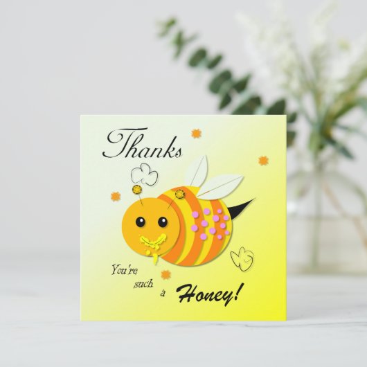 Vielen Dank für Ihre Karte (Stehend Vorderseite)