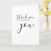 VIELEN DANK FÜR IHRE Karte (Gelbe Blume)