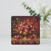 Vielen Dank für Ihre Karte Flora Foliage (Stehend Vorderseite)