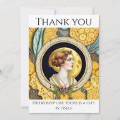 Vielen Dank für Ihre Karte für Freunde (Vorderseite)