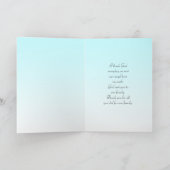 Vielen Dank für Ihre Karte für Krankenschwester od (Innenseite)