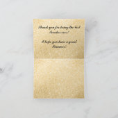 Vielen Dank für Ihre Karte für Lehrer Elegantes Go (Innenseite)