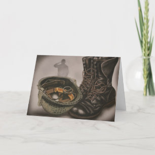 Vielen Dank für Ihre Karte für Soldat, Militär, Ar