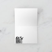 Vielen Dank für Ihre Karte Ski Snow Blade Winter S (Innenseite)