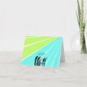 Vielen Dank für Ihre Karte Ski Snow Blade Winter S (Rückseite)