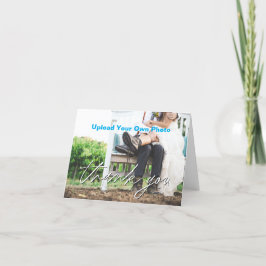 Vielen Dank für Ihre Kartenhochzeit, Dusche, Sonde Dankeskarte