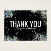 Vielen Dank für Ihre Käuferermäßigungskarte (Vorderseite)