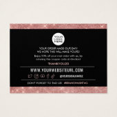 Vielen Dank für Ihre Käuferermäßigungskarte (Rückseite)