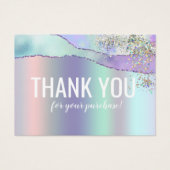 Vielen Dank für Ihre Käuferermäßigungskarte (Vorderseite)