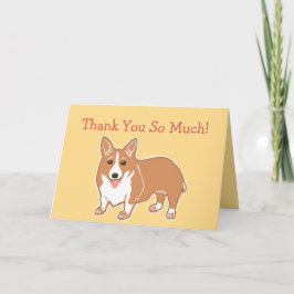 Vielen Dank für Ihre Korgi-Karte Dankeskarte