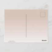 Vielen Dank für Ihre Krankenschwester mit dem groß Postkarte (Rückseite)